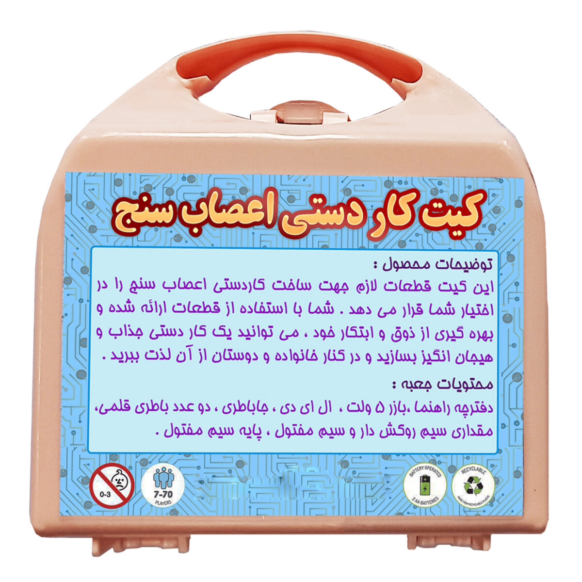 کیت کاردستی اعصاب سنج - تصویر 3